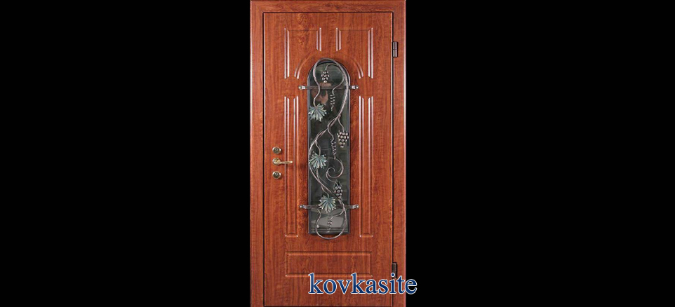 кованые металлические двери в москве 16